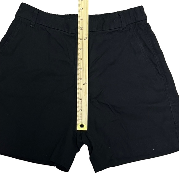 Zara Black Dress Shorts Size Small Black Elastic Waist Dressy High Waisted - Picture 9 of 11